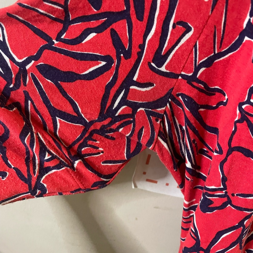 Lilly Pulitzer short sleeve wrap dress - Picture 5 of 11